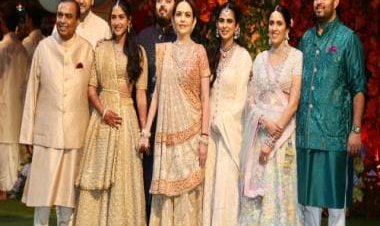 Anant Ambani-Radhika Merchant engagement: A surprise ringbearer makes an entry, Ambanis perform a special dance