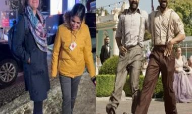 Ram Charan's mother-in-law shakes a leg to Naatu Naatu, wife Upasana calls her 'very proud mother-in-law'