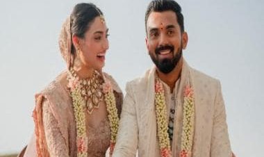 KL Rahul-Athiya Shetty wedding first pics out: Couple shares dreamy moments