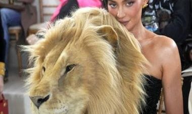 Fashion Faux-Paw: Did Kylie Jenner take it too far with her latest lion head dress?