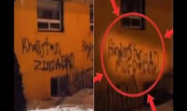 Heritage Hindu temple defaced with anti-India graffiti in Canada; Sikhs for Justice alleged to be involved