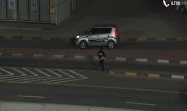 Watch: Fan runs away with ball during ILT20 match as massive six lands on road