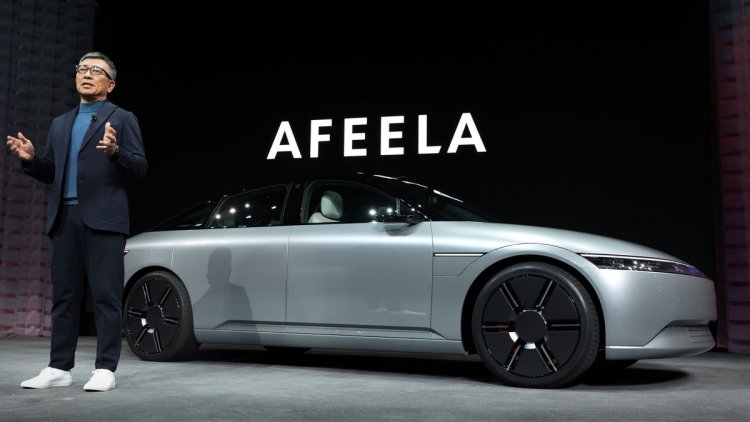 Sony Honda Mobility Unveil Tesla Challenger at Las Vegas Conference