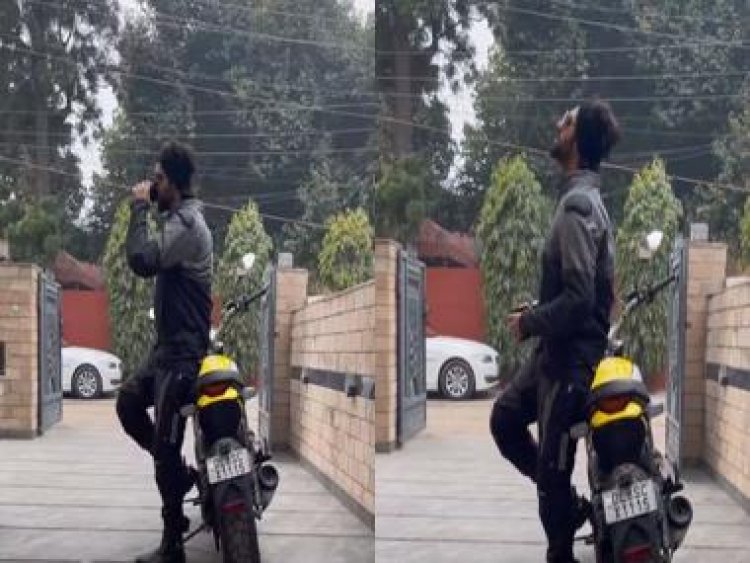 Ayushmann Khurrana's new love is a Ducati Scrambler, actor shares a trailblazing video with fans