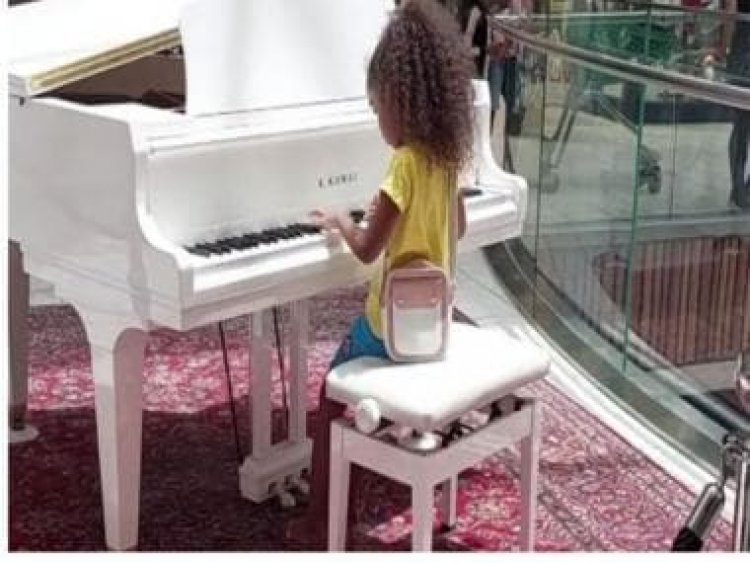 Watch: Little girl bags international collaboration after her video of 'piano-playing' goes viral