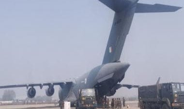 Indian aircraft with relief materials for Turkey denied airspace by Pakistan
