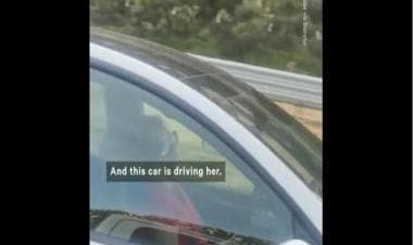 Shocking video shows woman fast asleep while driving Tesla; here's what happened next