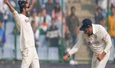 Ravindra Jadeja registers career-best Test figures; India handed 115-run target for victory in 2nd Test