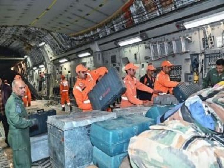 First Indian C-17 flight carrying earthquake relief material reaches Turkey, informs EAM S Jaishankar