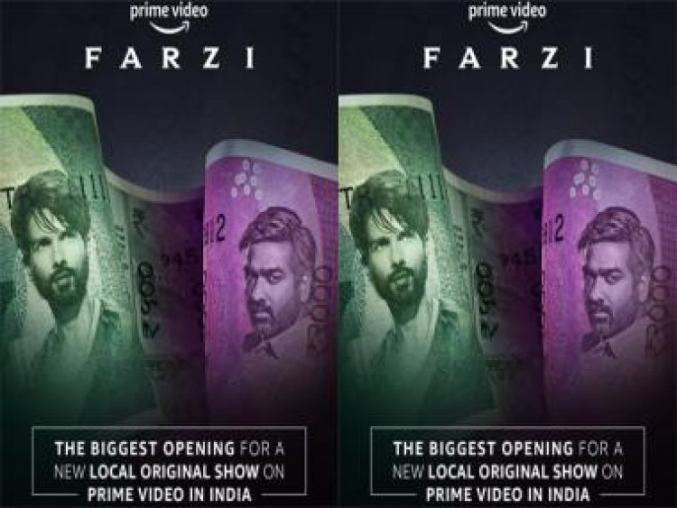 Amazon Original Farzi achieves the biggest opening for a new Local Original show on Prime Video in India