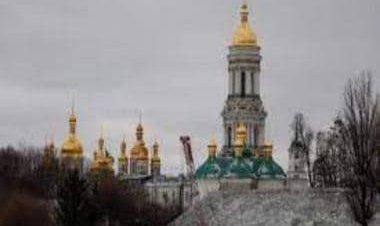 Ukraine orders Russian-aligned Orthodox church to leave Kyiv monastery