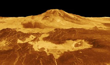A volcano on Venus was spotted erupting in decades-old images