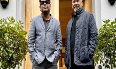 AR Rahman and Mani Ratnam in London to work on Ponniyin Selvan 2's music; see pic