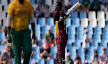 Johnson Charles sets Centurion on fire as records tumble in 2nd T20I; Twitter hails 'power-hitting masterclass'