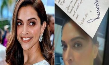 Fan gets a tatoo of Deepika Padukone's name, shares video with a message on social media