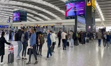 British tourists will run into turbulent times this Easter as strikes by French airport staff cause mass cancellations
