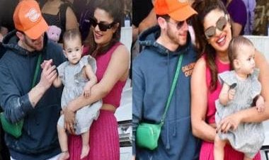 Watch: Priyanka Chopra arrives in Mumbai for Citadel's conference, reveals daughter Malti's face for the first time
