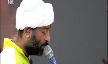 IPL 2023: Arijit Singh bows down to touch MS Dhoni's feet during opening ceremony; gesture wins the internet