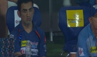 Gautam Gambhir's reaction to MS Dhoni's sixes sparks meme fest