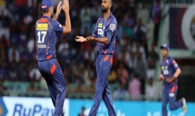 LSG vs SRH LIVE Score: SRH 55/4; Bishnoi removes Brook after Krunal grabs three