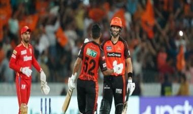 IPL 2023: Tripathi's 74 overshadows Dhawan's 99 as SRH collect their first points by beating PBKS