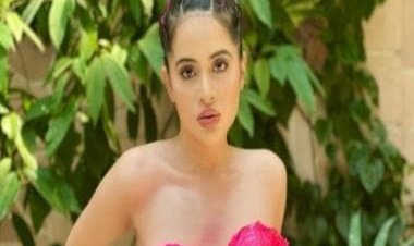 Uorfi Javed gets brutally trolled on social media for wearing breasts painted black dress