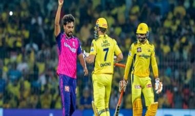 Watch: MS Dhoni blasts 2 sixes in final over but Sandeep Sharma's yorkers guide RR to victory over CSK