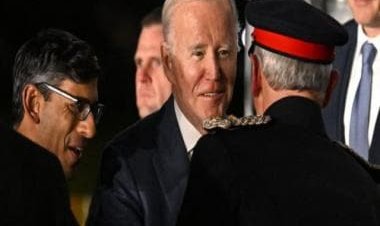 WATCH: In another Ireland faux pas, Joe Biden refuses to recognise Rishi Sunak, pushes him aside