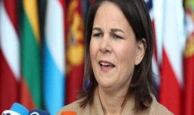 German FM Annalena Baerbock urges China to 'call on Russia to stop the war'