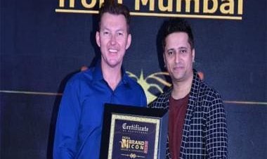 Australian legend Brett Lee honors the Viral Sensation Faizan Ansari
