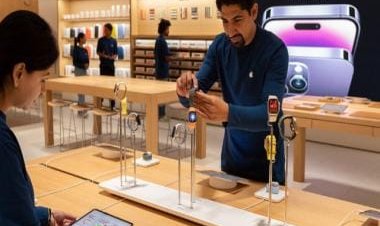 Apple Saket, Now Open: Tim Cook launches New Delhi store amid long queues and loud cheers from fans