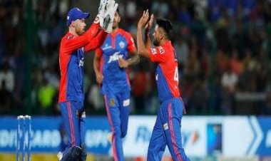 IPL 2023: Ishant, Nortje and Mukesh strike in powerplay for DC to put KKR on the backfoot