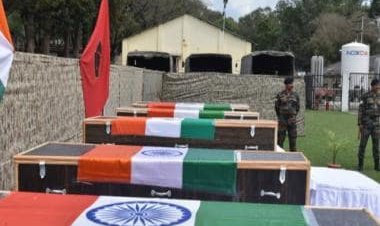 Jammu and Kashmir: Indian Army pays tribute to soldiers martyred in Poonch terror attack