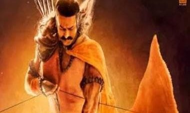On Akshaya Tritiya, Pan-India star Prabhas launches the new powerful poster of Adipurush; see post