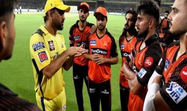 MS Dhoni gives masterclass to Sunrisers Hyderabad youngsters after CSK beat SRH in IPL 2023