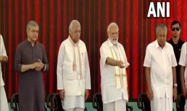 PM Modi lays foundation stone of Digital Science Park in Thiruvananthapuram