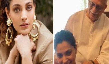 Saiyami Kher feels grateful reunited with Gulzar Saab, after her debut in Mirzya, to recite his poetry in her next
