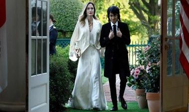 Angelina Jolie attends President Joe Biden's state dinner with son Maddox