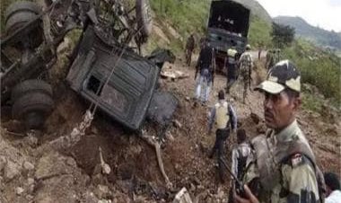 WATCH: Viral video surfaces moments after Maoists blew up DRG vehicle In Dantewada