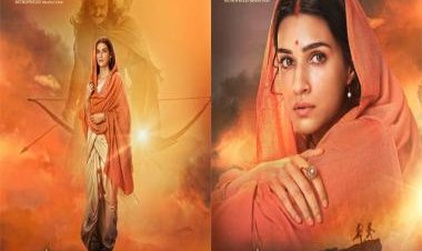 On the occasion of Maa Sita Navmi, Kriti Sanon unveils her two enchanting posters as Sita from Adipurush