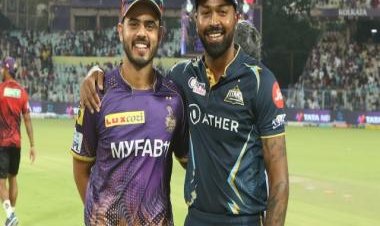 IPL 2023: Rain delays start of KKR vs GT after Gujarat Titans win toss