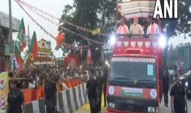 Karnataka Election 2023: After back-to-back rallies, PM Modi holds mega roadshow in Bengaluru