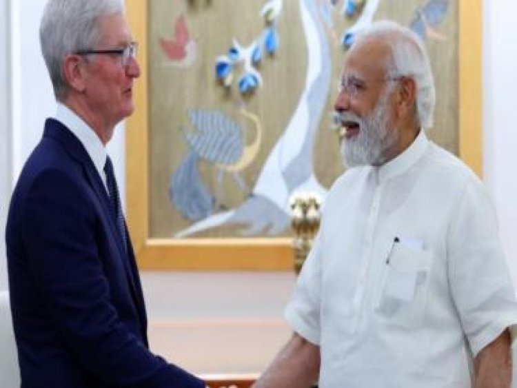 Apple CEO meets PM Modi, shares vision of India’s future