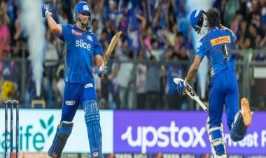 IPL 2023: Tim David finishes off in style as MI beat RR in high-scoring thriller