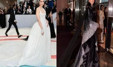 Met Gala 2023: Alia makes stunning debut in pristine white gown, Isha Ambani steals the show in Prabal Gurung's outfit