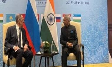 EAM Jaishankar meets Russian counterpart Sergey Lavrov ahead of SCO summit
