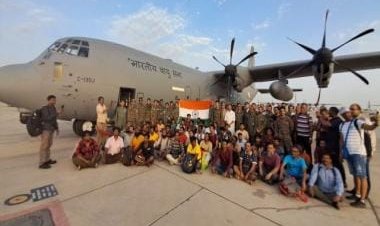 Operation Kaveri Ends: 17 IAF flights, five sorties of Navy ships rescue 3,862 Indians from Sudan