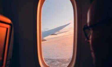Mesmerizing: Travellers witness Northern Lights from flight, credit goes to a window seat