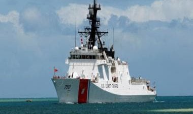 Three feared drowned after US navy contract aircraft crashes in Pacific ocean