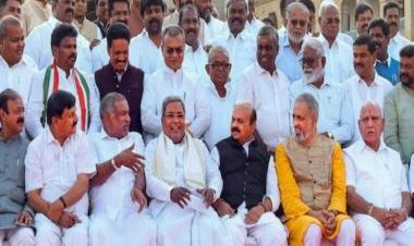 Karnataka Elections 2023: BJP slightly ahead of Congress as early trends of counting for Karnataka Assembly polls emerge